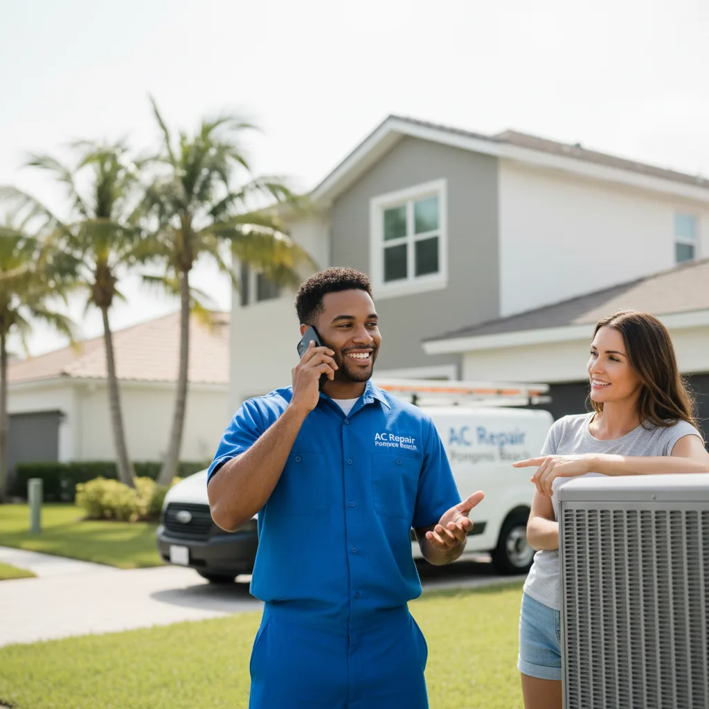 AC Repair Pompano Beach customer support in Brown Deer